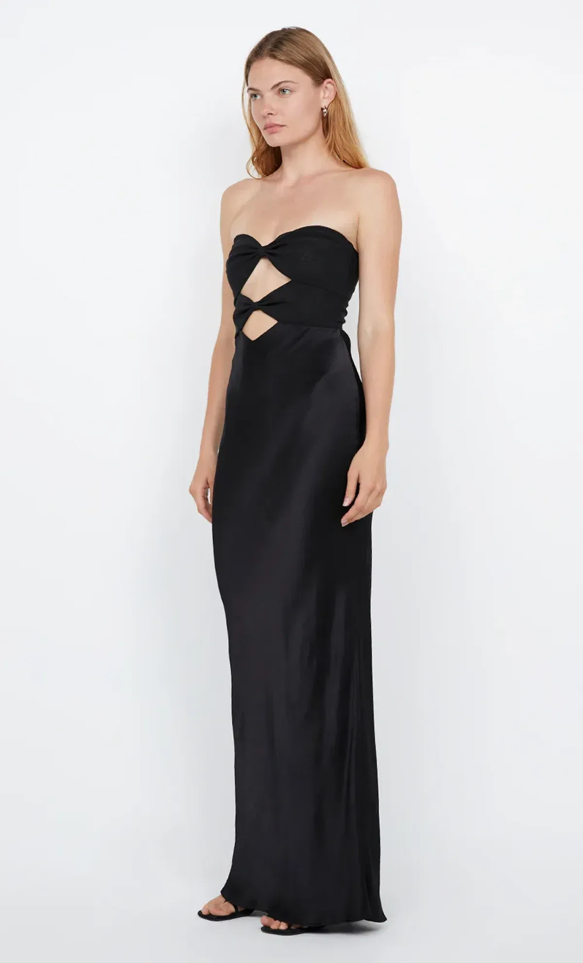 Bec and Bridge Halle Strapless Dress in Black Size 6 - Image 3