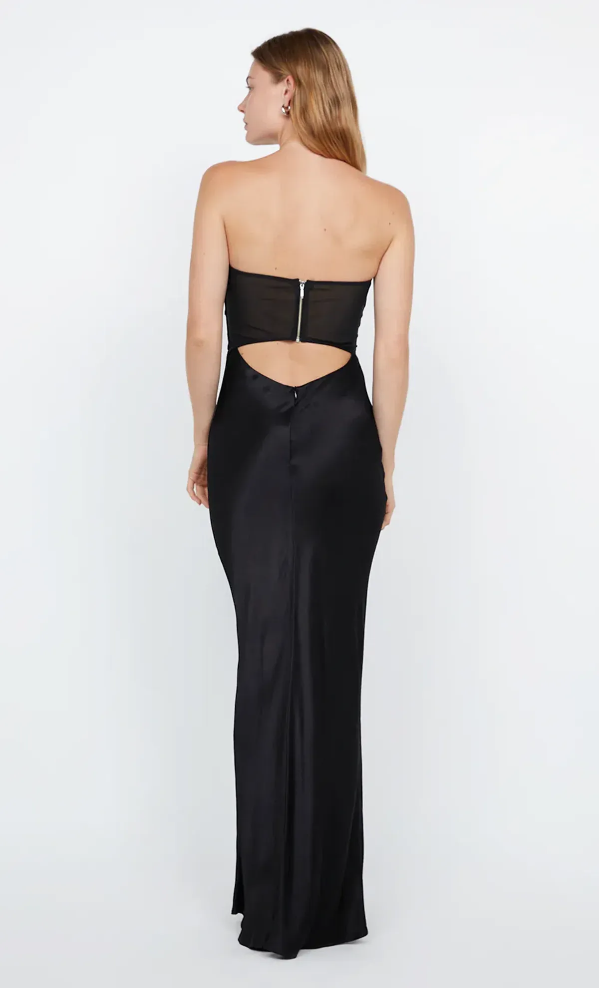 Bec and Bridge Halle Strapless Dress in Black Size 6 - Image 2