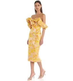 Eliya The Label Brielle Midi Dress Size AU 6 for rent on The Volte - image 2