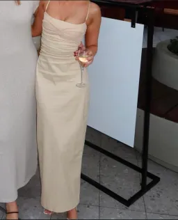 Arcina Ori Kinsey Dress in Stone Size 6/XS for rent on The Volte - image 3