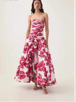 Aje Behold Maxi Dress In Boldly Blooming size 8 for rent on The Volte - image 3