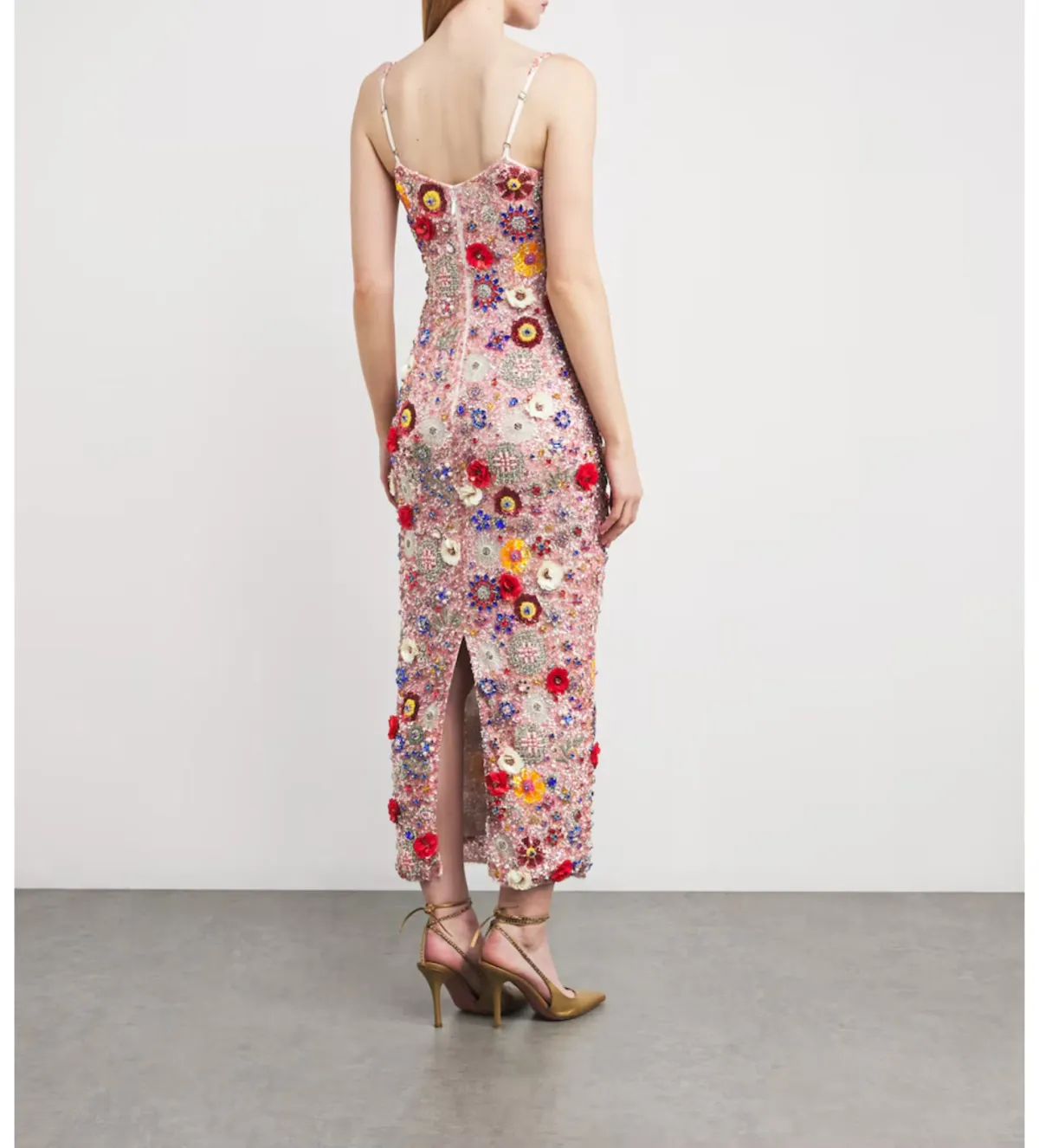 Rachel Gilbert Francesca Gown in Pink Multi Size 0/AU6 - Image 2