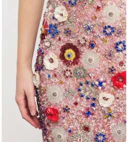 Rachel Gilbert Francesca Gown in Pink Multi Size 0/AU6 for rent on The Volte - image 3