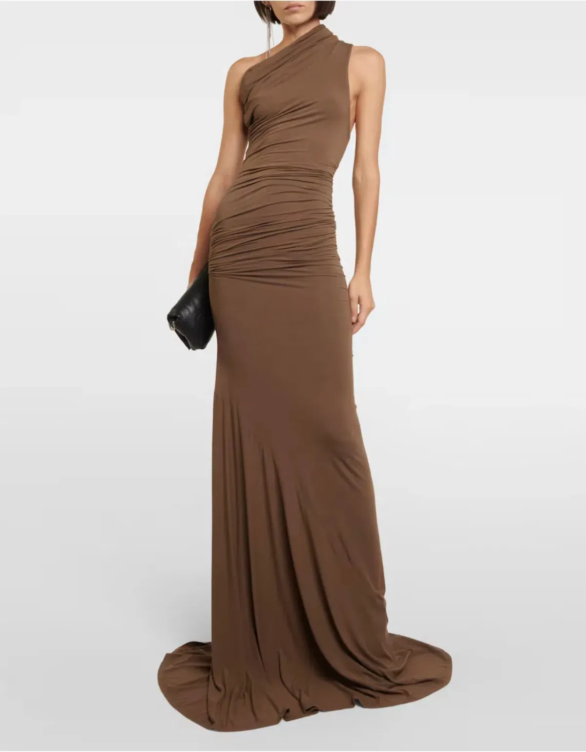  Entire Studios Pillar Maxi Dress Moss Size 8  - Image 2