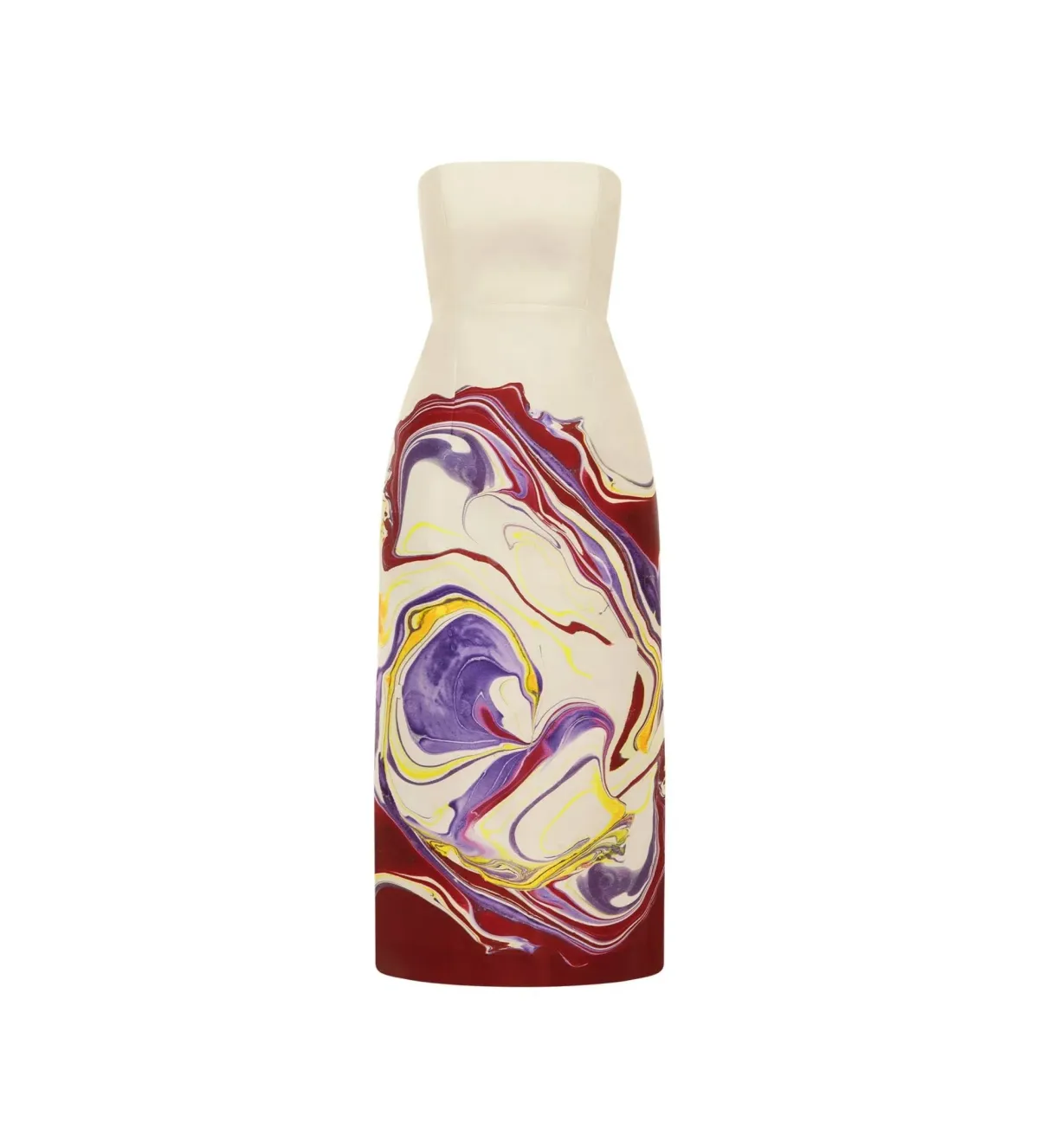 Alemais Luca Corset Midi Dress Multi Size AU 10 - Image 5