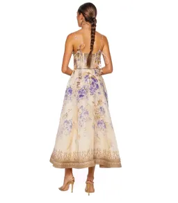 Zimmermann Dawning Picnic Dress Lilac Floral Size 2 / AU 12 for rent on The Volte - image 2