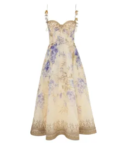 Zimmermann Dawning Picnic Dress Lilac Floral Size 2 / AU 12 for rent on The Volte - image 4