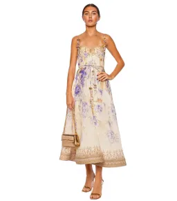Zimmermann Dawning Picnic Dress Lilac Floral Size 2 / AU 12 for rent on The Volte - image 1