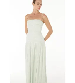 Manning Cartell Royal Debut Maxi Dress Sage Size AU 6 for rent on The Volte - image 5