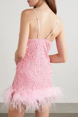Leslie Amon Laurie Pink Dress in Pink Size 10/M for rent on The Volte - image 2