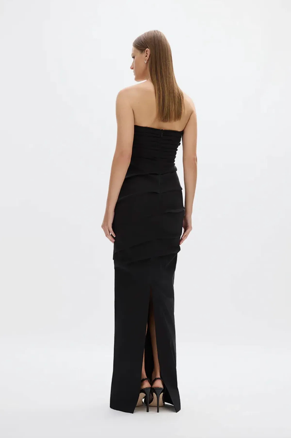 Rachel Gilbert Ren Gown Dress Black Size 1 / AU 8 - Image 4