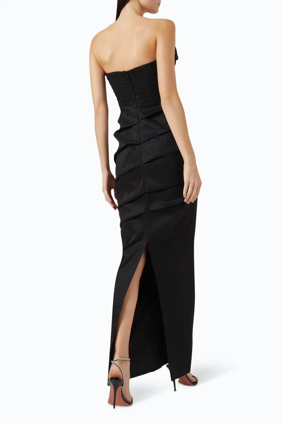 Rachel Gilbert Ren Maxi Gown in Black Size 1 / AU 8 - Image 3