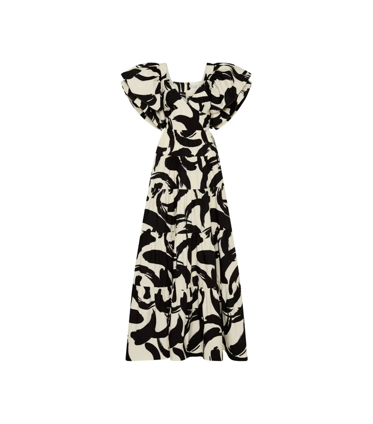 Rebecca Vallance Pompidou Maxi Dress Print Size 6 - Image 5