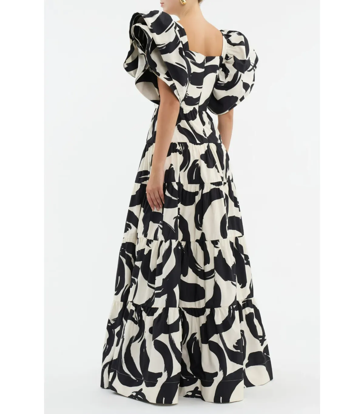 Rebecca Vallance Pompidou Maxi Dress Print Size 6 - Image 4