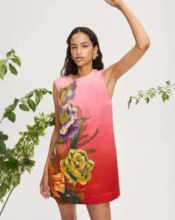 Alemais Inez Mini Dress Pink Size AU 8 for rent on The Volte - image 1