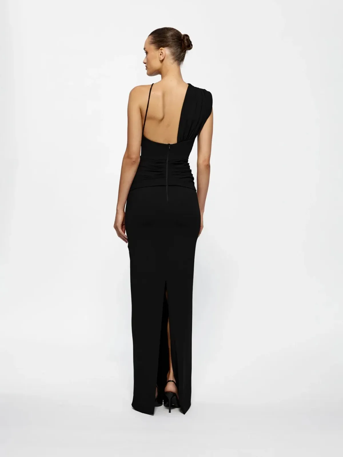 Effie Kats Greer Gown Black Size 8 - Image 4