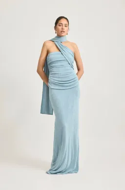 Tojha Iesha Maxi Dress Powder Blue Size S / AU 8 for rent on The Volte - image 1