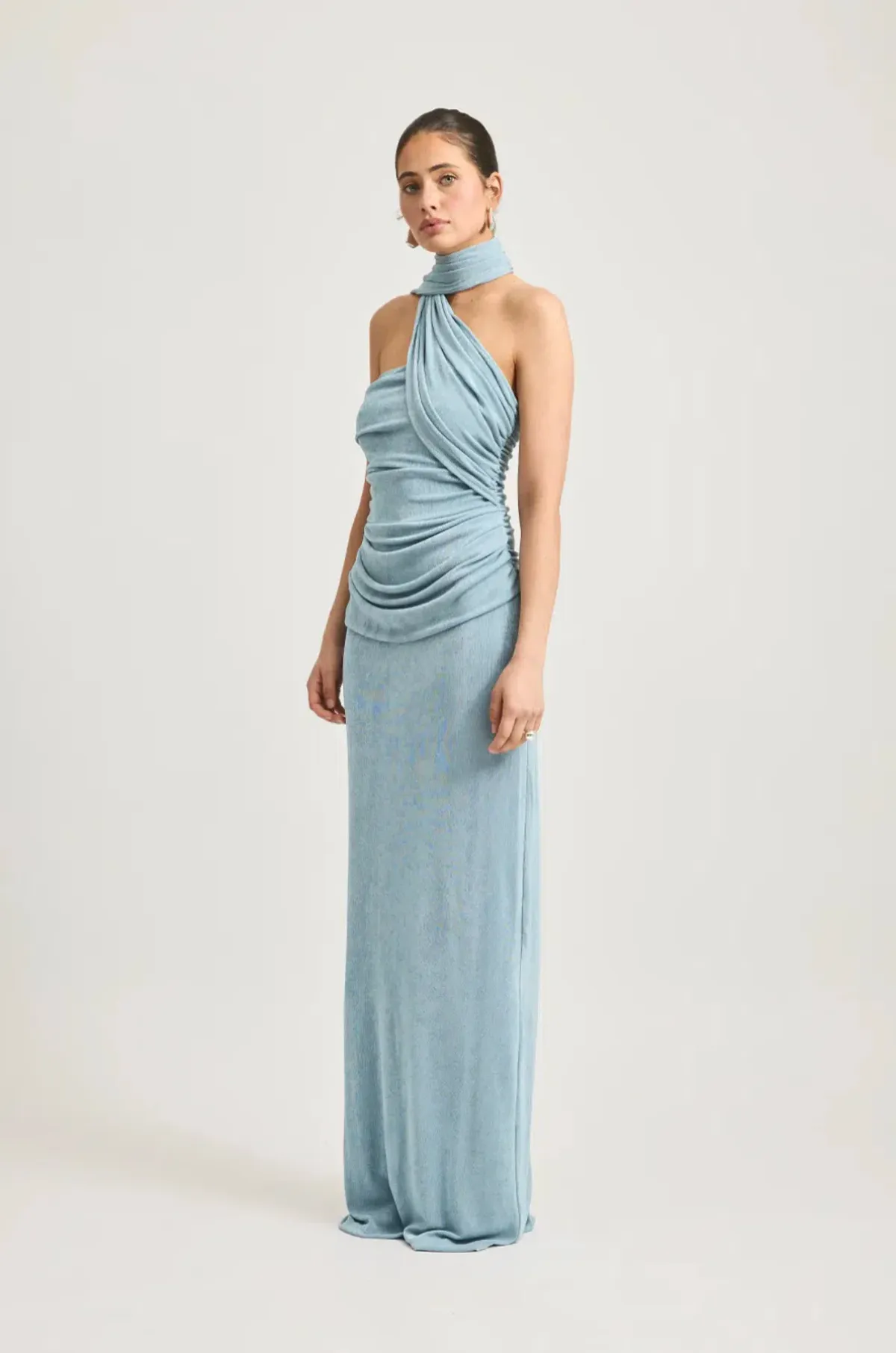 Tojha Iesha Maxi Dress Powder Blue Size S / AU 8 - Image 4