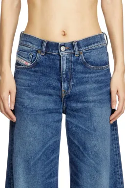 Diesel 1978 D-Akemi Blue Trousers Size 12/M for rent on The Volte - image 3