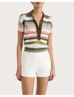 Faithfull the Brand Sable Polo Shirt Size 8/S for rent on The Volte - image 3