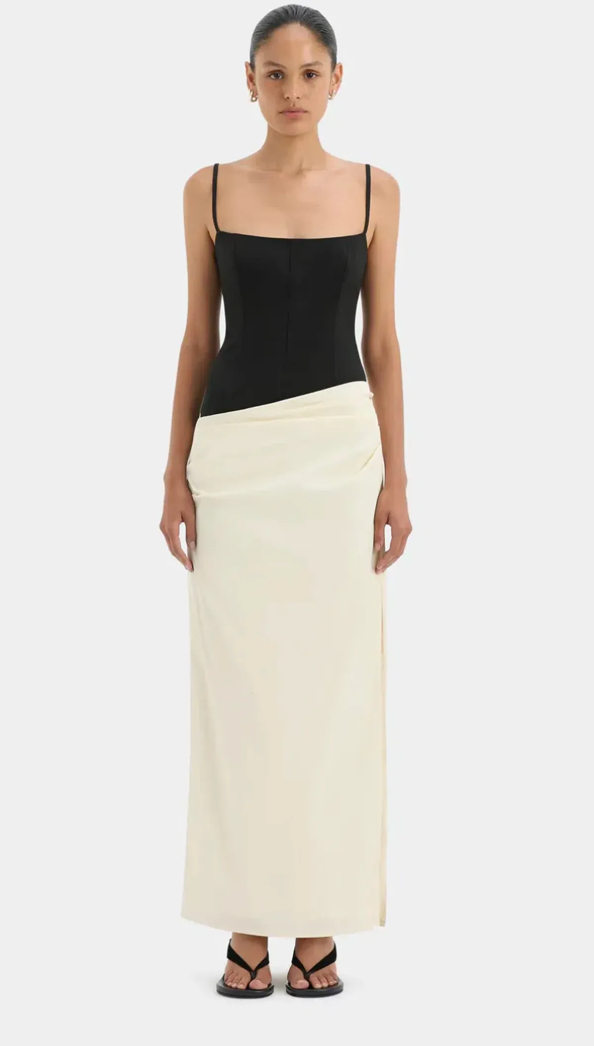 Sir the Label Florent Bodice Gown Black Size 2 / AU 10 - Image 1