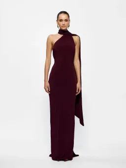 Effie Kats Haven Maxi Dress in Black Cherry Size M / AU 10 for rent on The Volte - image 1