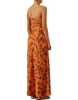 Shona Joy Uli Maxi Dress Orange Size 8 for rent on The Volte - image 3