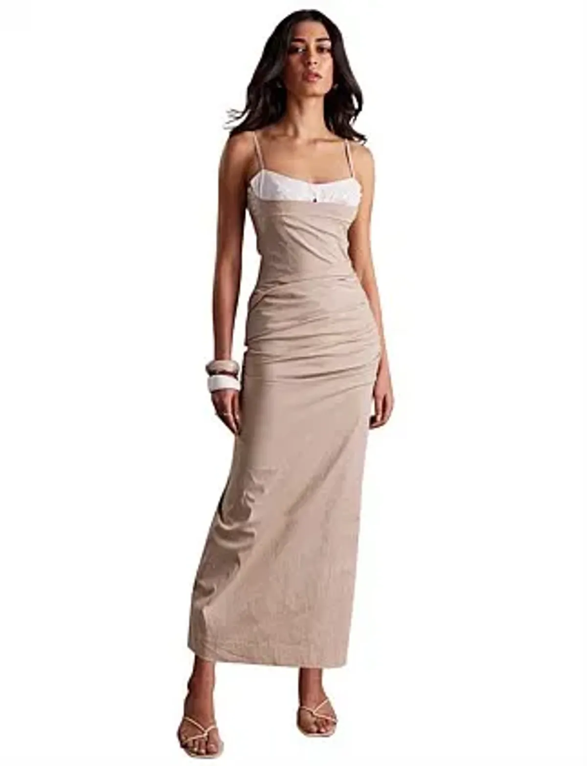Sovere Studio Beguile Dress Milk Tea Size 14 - Image 2