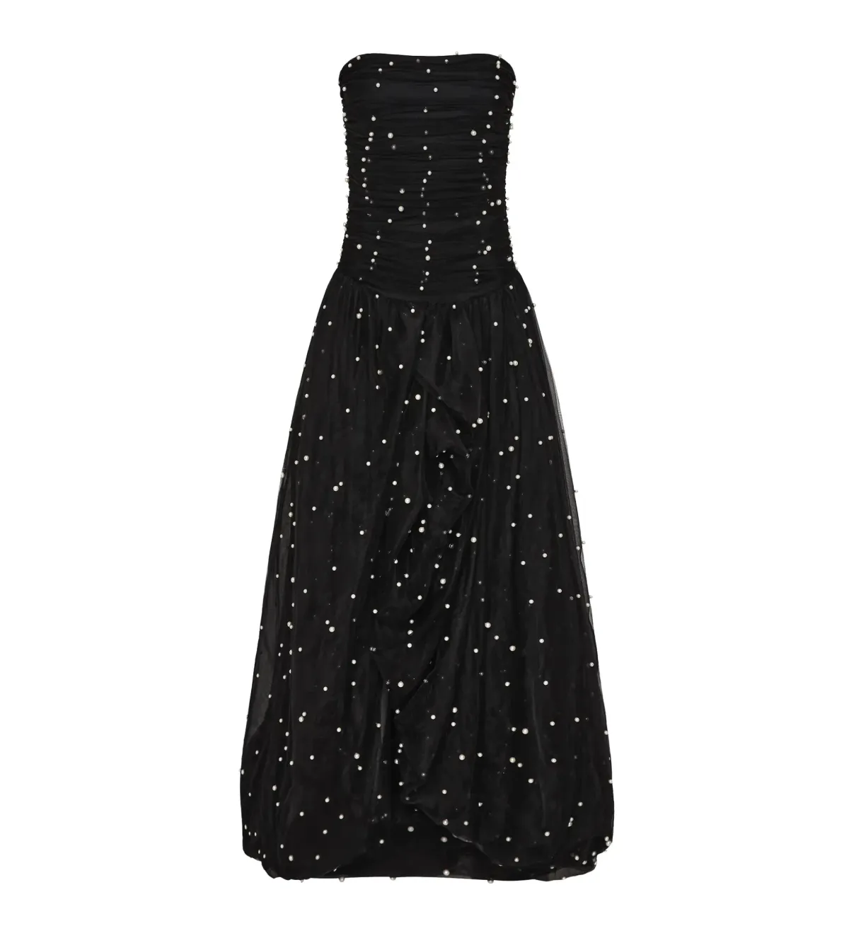 Aje Juniper Maxi Dress Gown in Black Size AU 10 - Image 5