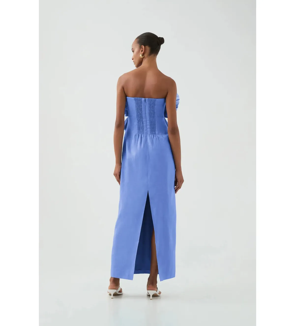 Aje Kira Midi Dress in Ocean Wave Size 8/S - Image 3