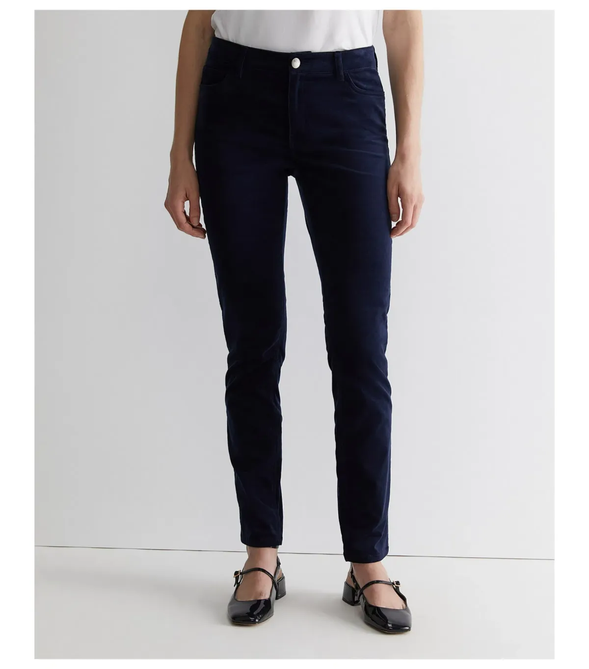 Sportscraft Cleo Velvet Pant Navy Size 14/L - Image 2
