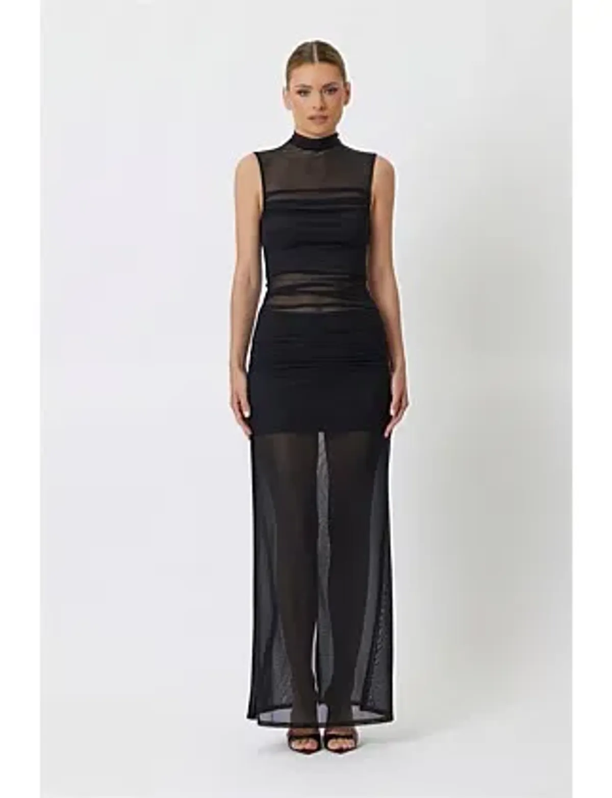 Bianca And Bridgett Ramona Maxi Dress in Black Size 10/L - Image 1