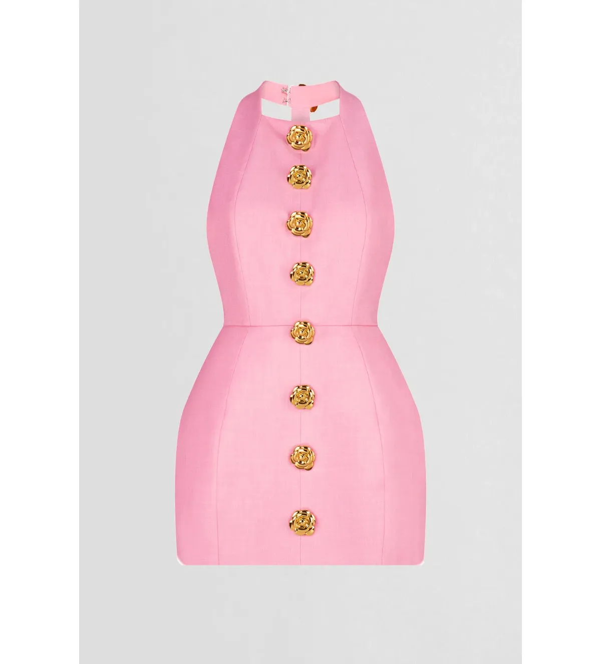 Atoir Tiffany Mini Dress Blush Pink XS/ AU 6 - Image 4