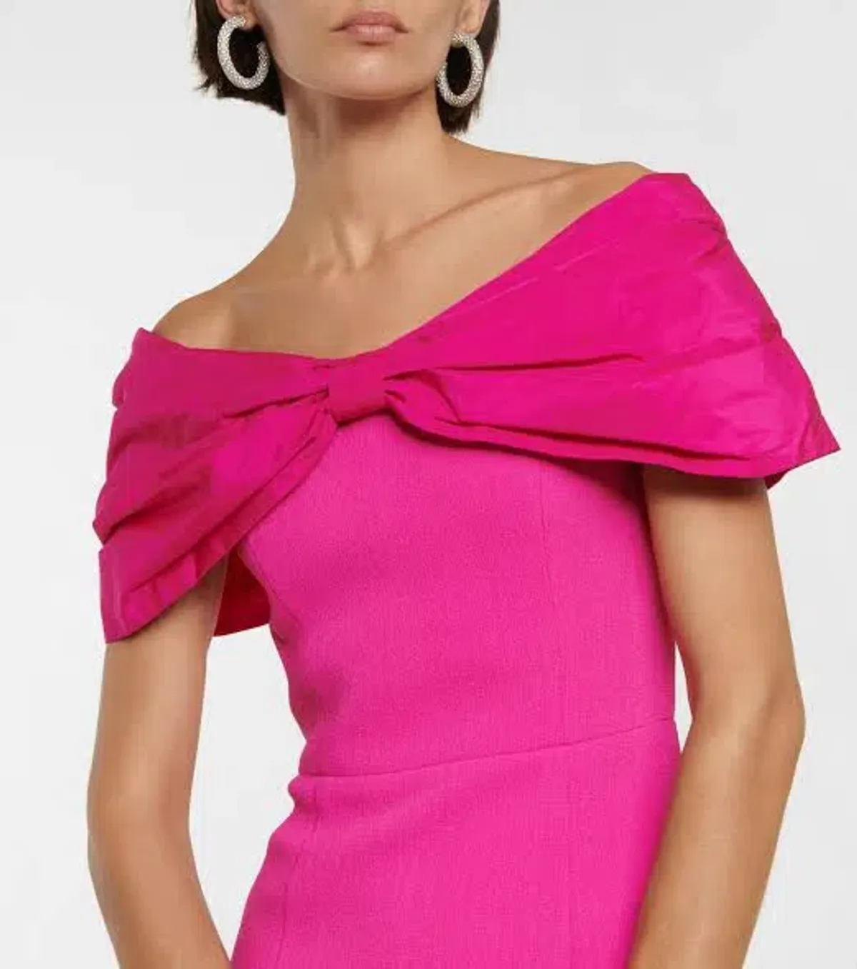 Rebecca Vallance Cupids Bow Gown Maxi Dress in Pink Size Small/ AU 8 - Image 2