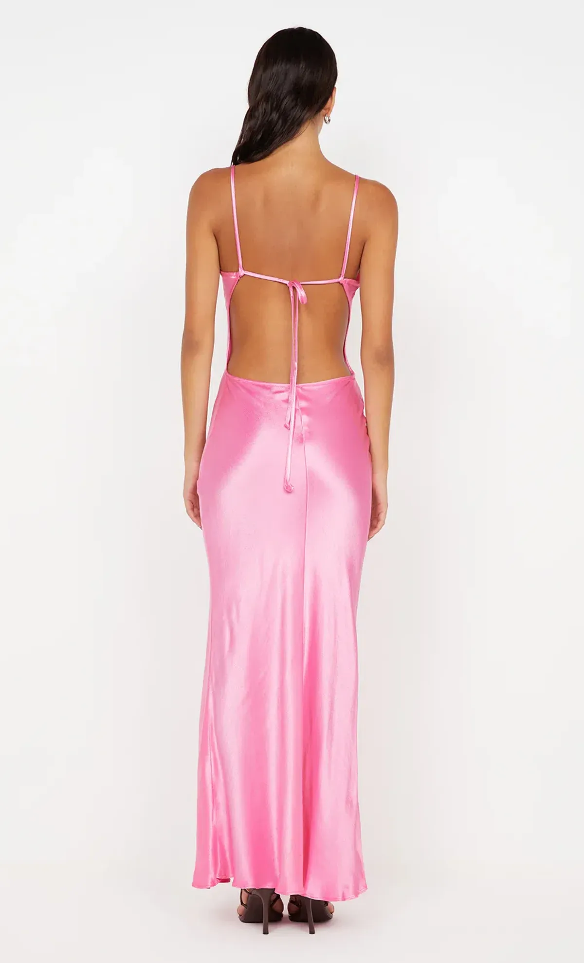 Bec Bridge Cedar City Maxi Dress Candy Pink Size AU 6 - Image 3