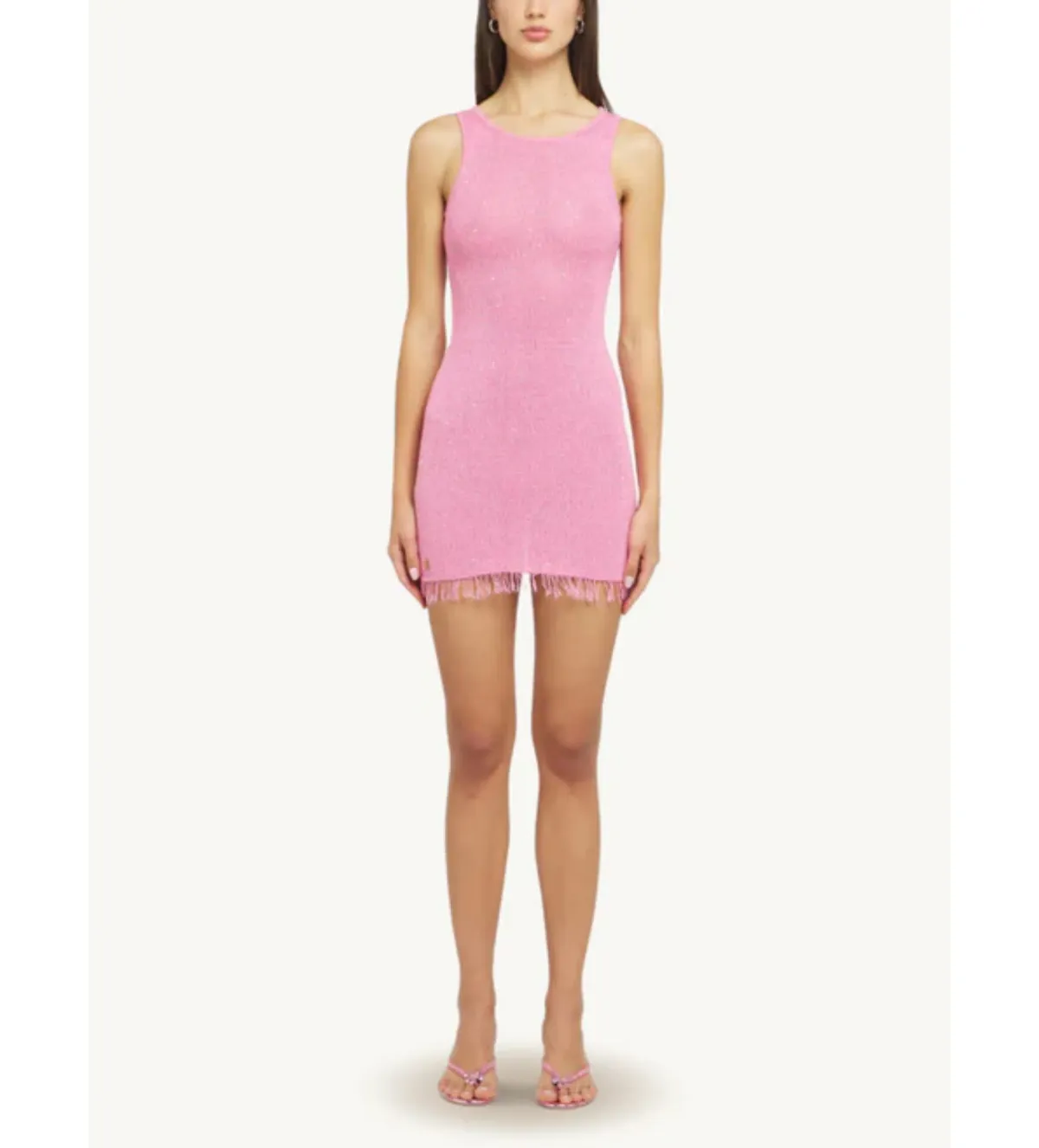 Asta Resort Natalia Mini Dress Azalea Sequin Size 8 - Image 1