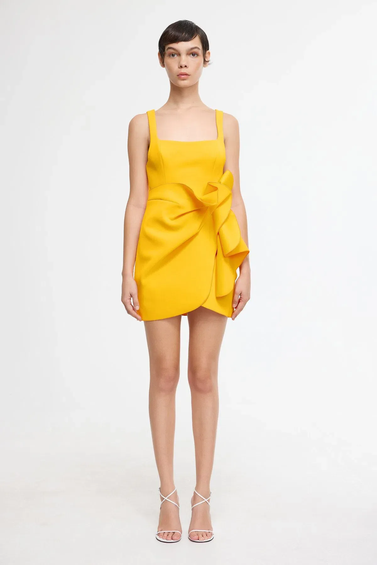 ACLER Hewton Mini Dress Marigold Size 8 - Image 1