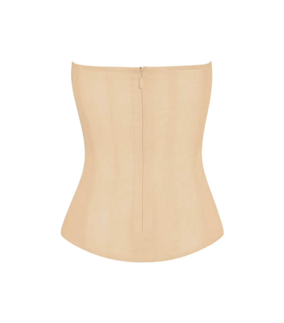 Leau Muse Mesh Corset Top Tan Size S/AU8 - Image 4