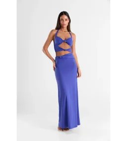 Sasha Therese Oralia Maxi Dress Cobalt Size M/AU 10 for rent on The Volte - image 1