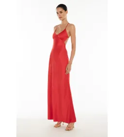 Manning Cartell Saturation Point Slip Dress in Red Size 8 for rent on The Volte - image 2