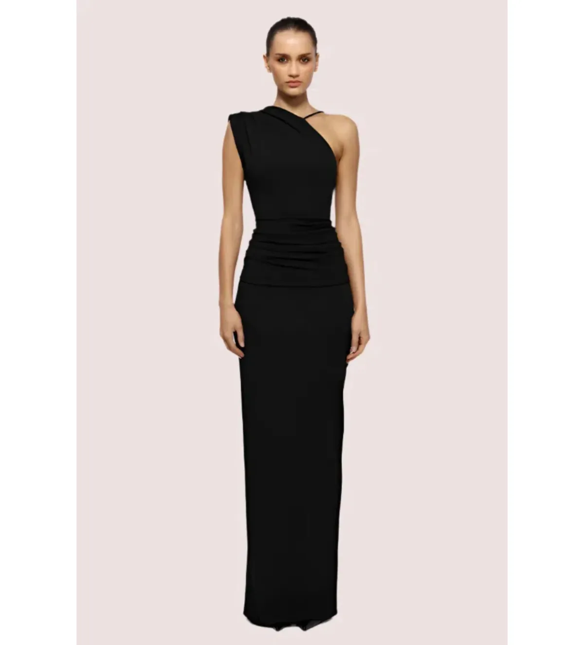 Effie Kats Greer Gown Black Size 10 - Image 1