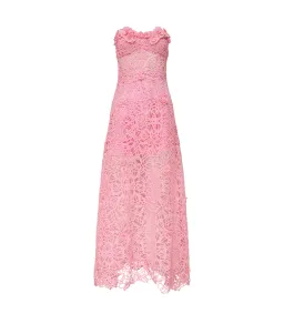 Manning Cartell Pink Tea Ceremony Maxi Dress In Pink Size 6 for rent on The Volte - image 3