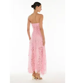 Manning Cartell Pink Tea Ceremony Maxi Dress In Pink Size 12 for rent on The Volte - image 2