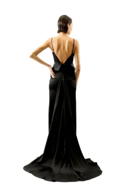 ALICE By Alice McCall Juniper Gown Black Size 12  for rent on The Volte - image 3