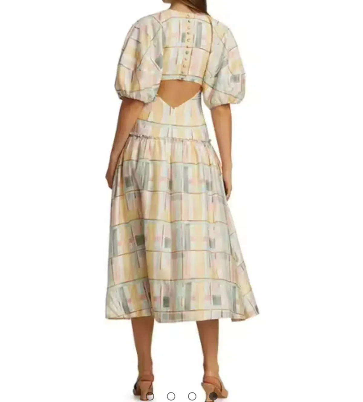 AJE LEspirit Corset Midi Dress Size 8 - Image 4