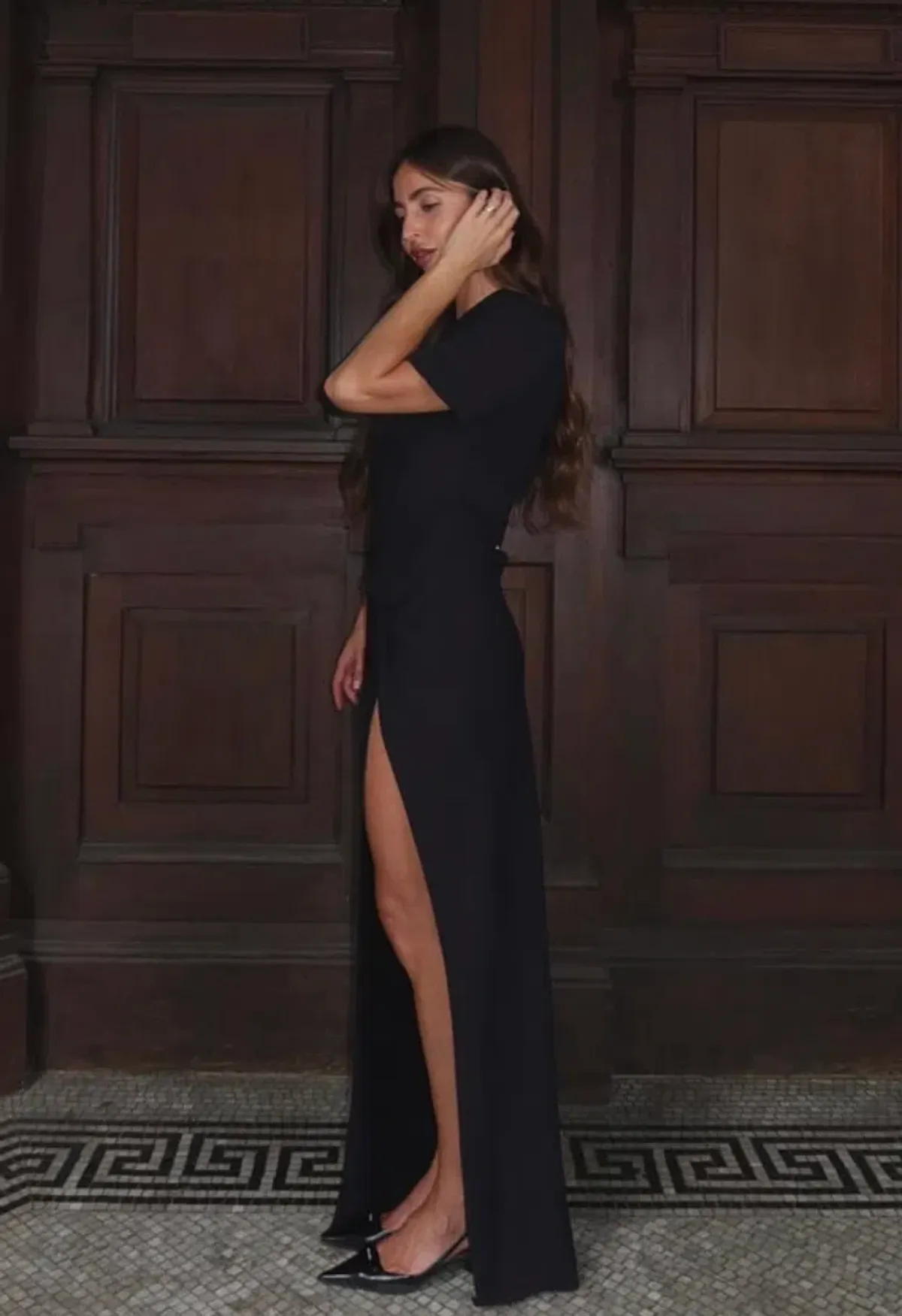 Henne Avila Dress Black Size 6 - Image 3