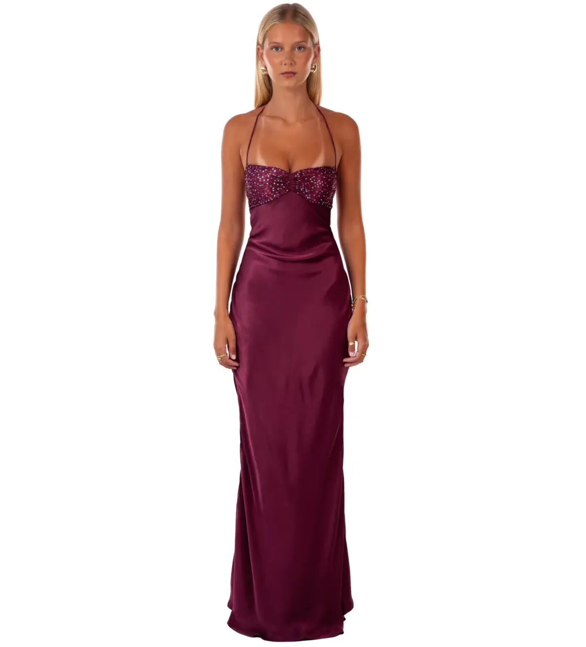 I Am Delilah Berry Jade Maxi Dress in Red Size XS AU 6 - Image 1