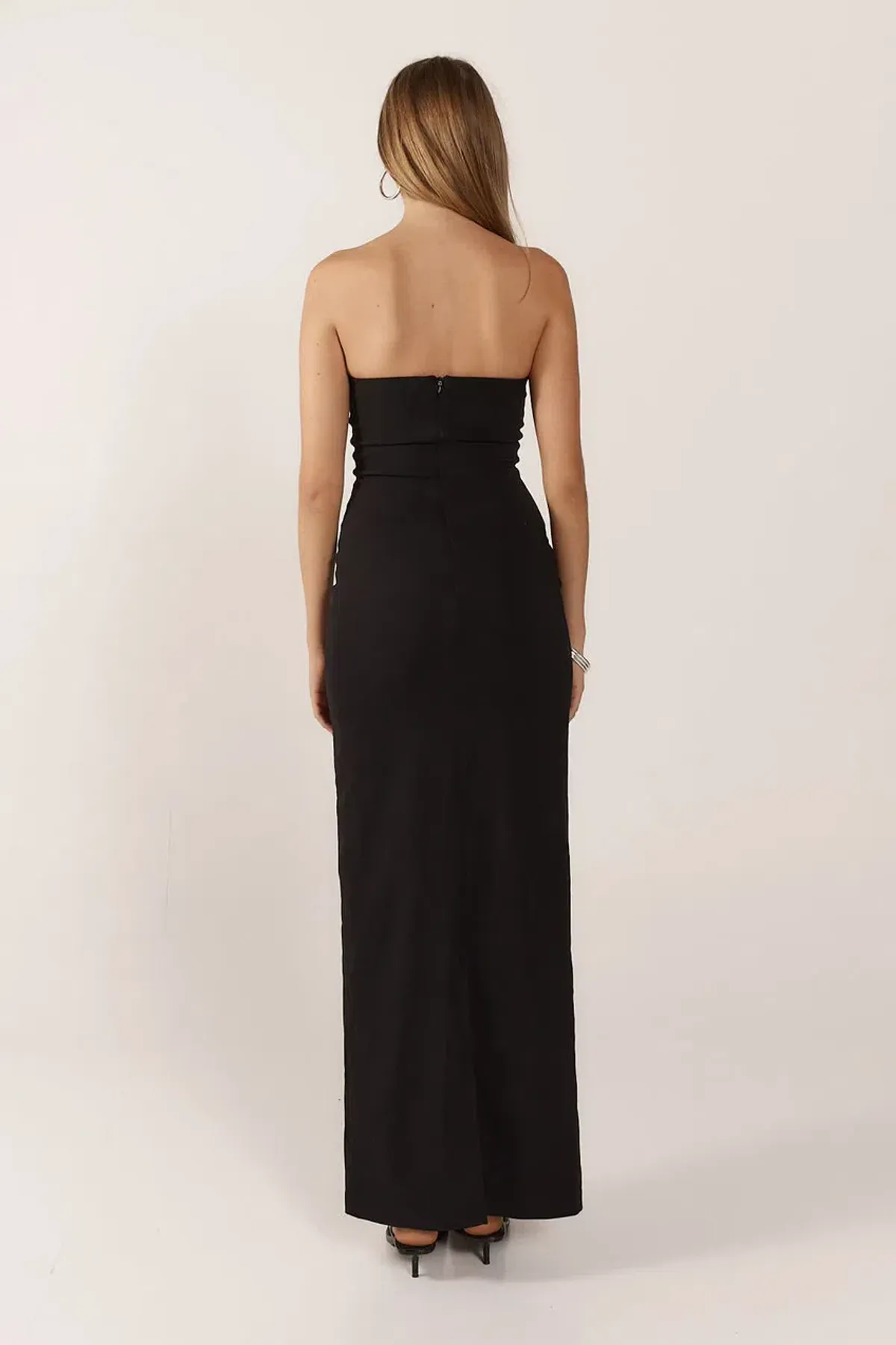 Ance Gria Margo Maxi Dress Black Size 8 - Image 3