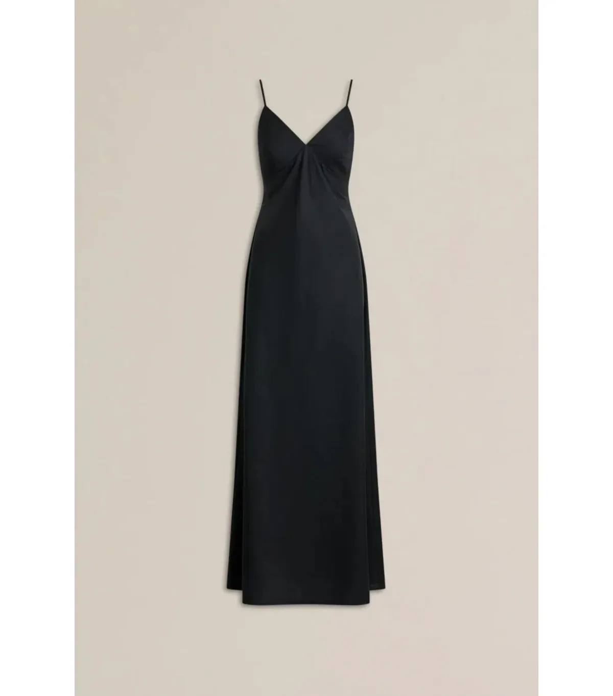 Scanlan Theodore Parachute Cotton Strappy Maxi Dress Black Size AU 6 - Image 6