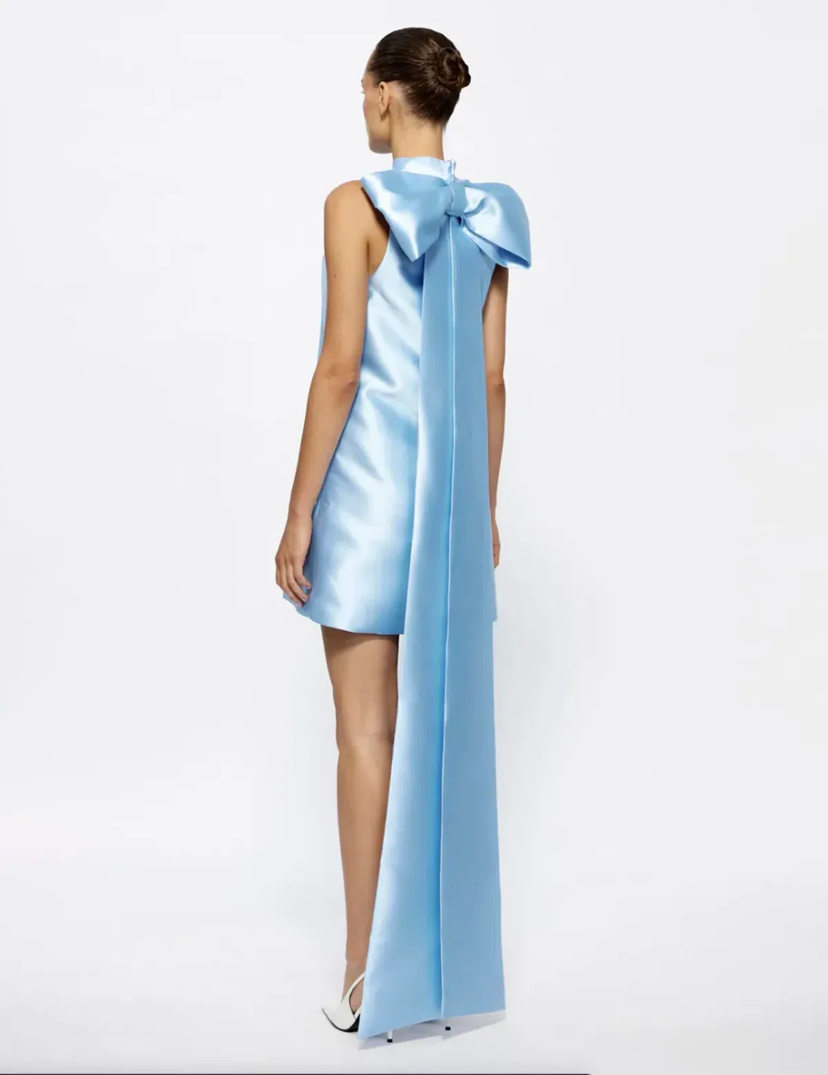 Effie Kats Jorja Mini dress in Cornflower Blue Size AU 10 - Image 4